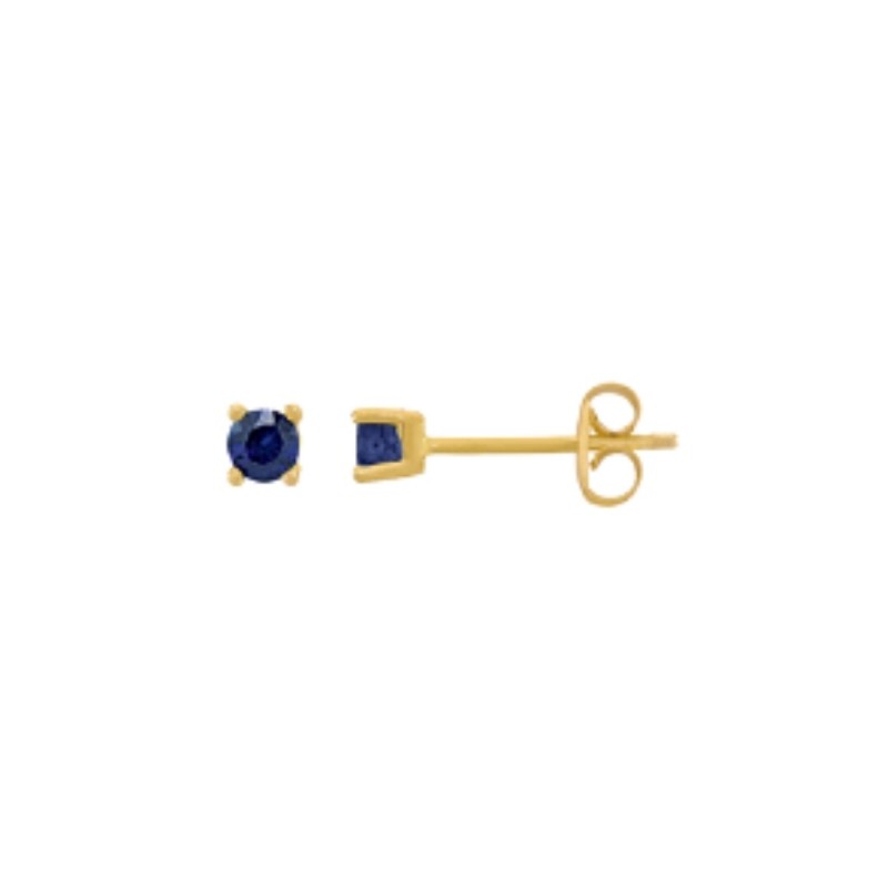 Boucles d'oreilles Saphir Or 18k - bijouterie haillot la seyne sur mer
