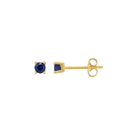 Boucles d'oreilles Saphir Or 18k - bijouterie haillot la seyne sur mer