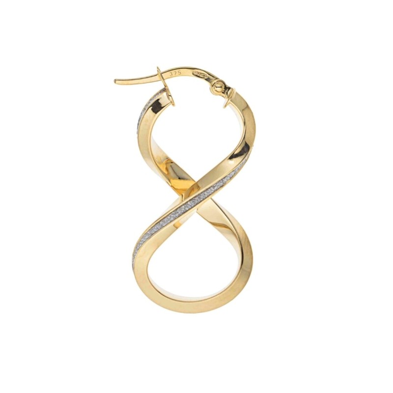 Créoles Or Bicolore 18k avec liseré - bijouterie haillot la seyne sur mer