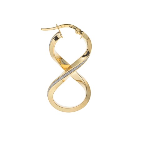 Créoles Or Bicolore 18k avec liseré - bijouterie haillot la seyne sur mer