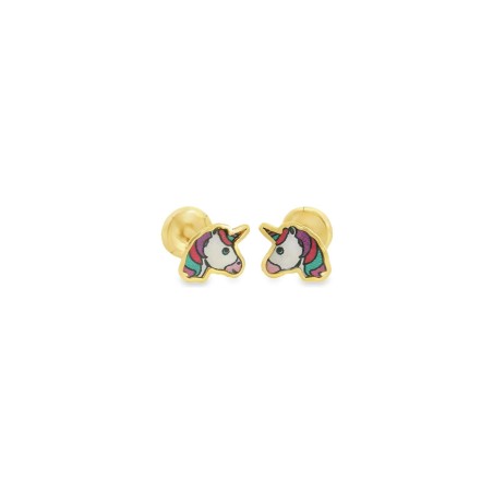 Boucles d'oreilles en or jaune - bijouterie haillot la seyne sur mer