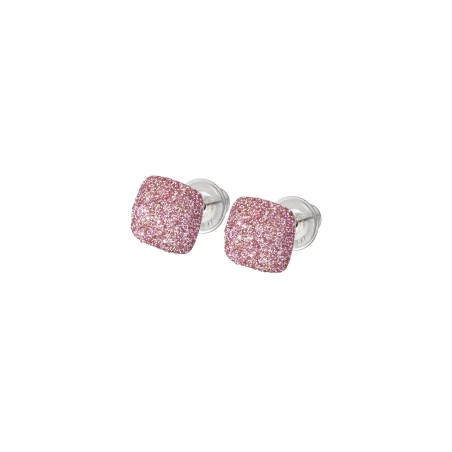 Boucles d'oreilles PESAVENTO Colore argent Rhodié Rose Tokyo - bijouterie haillot la seyne sur mer