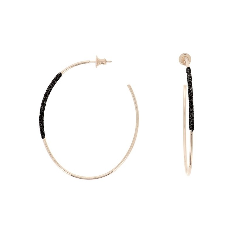 Boucles d'oreilles PESAVENTO Polvere Rose Polvere noir - bijouterie haillot la seyne sur mer