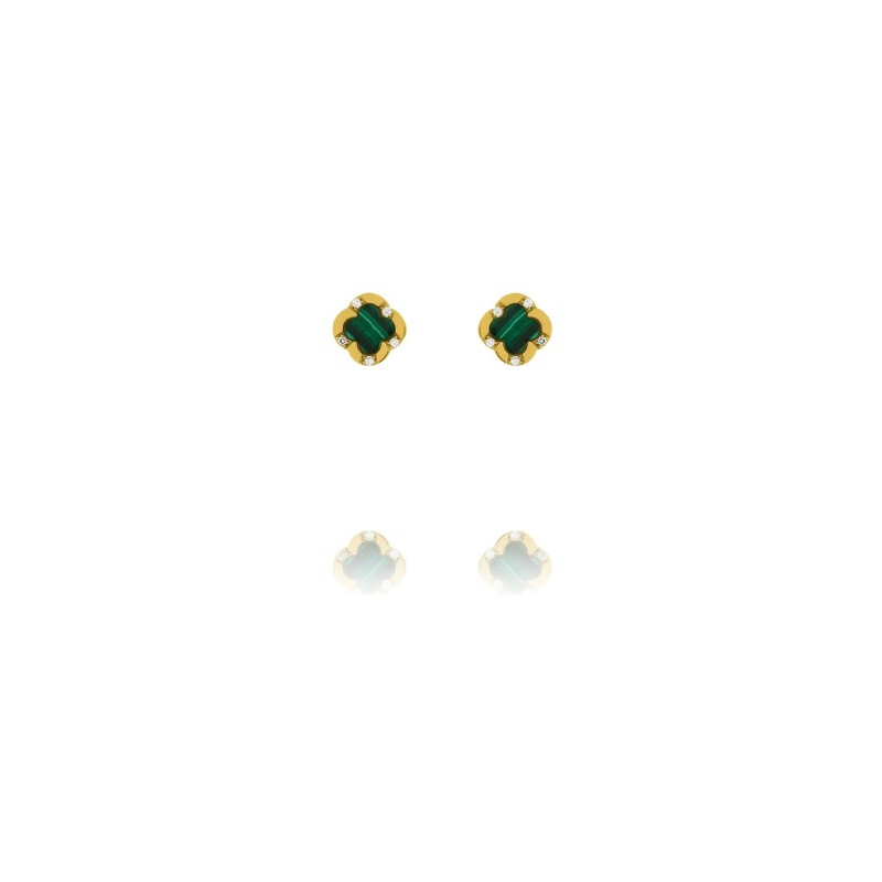 Boucles d'oreilles Charles Garnier Légende en argent doré - bijouterie haillot la seyne sur mer