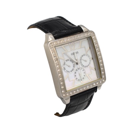 Guess carré cuir noir - Bijouterie Haillot La Seyne Sur Mer 83