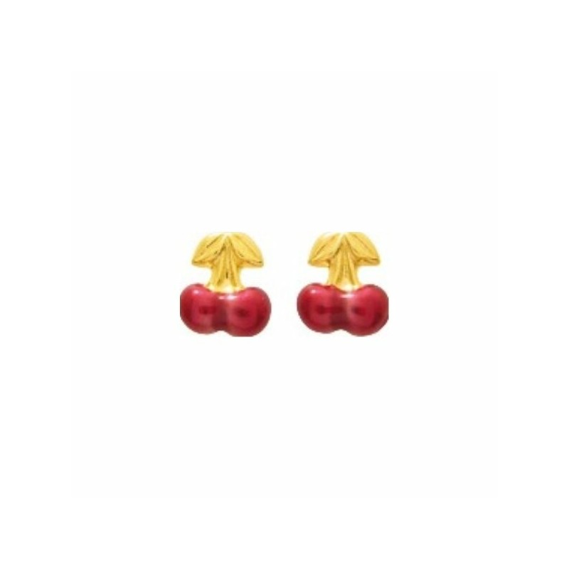 Boucles d'oreilles en or jaune - bijouterie haillot la seyne sur mer