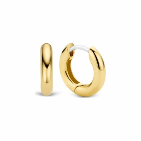 Boucles d'oreilles Ti Sento en argent doré petites anneau - bijouterie haillot la seyne sur mer