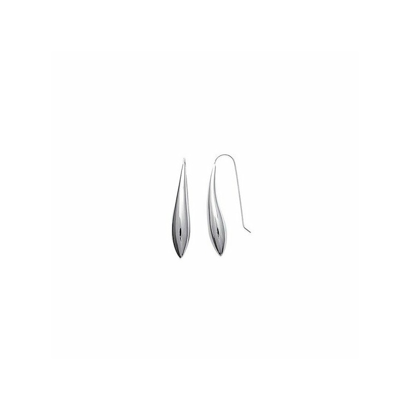 Boucles d'oreilles en argent rhodié - bijouterie haillot la seyne sur mer
