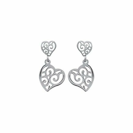 Boucles d'oreilles en acier - bijouterie haillot la seyne sur mer
