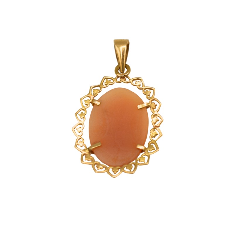 Pendentif Camé Or 18k