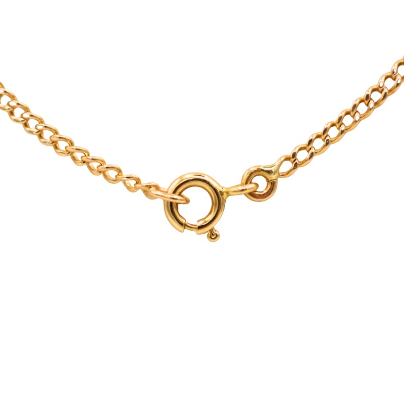 Collier Saphir Or jaune 18k