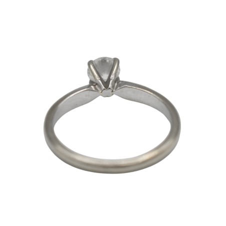 Solitaire Diamant Or blanc 18k - Bijouterie Haillot La Seyne Sur Mer Six Fours 83