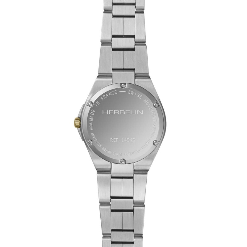 Montre HERBELIN Cap Camarat Quartz Bicolore 14545BT11N - Bijouterie Haillot La seyne sur mer 83
