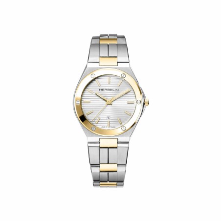 Montre HERBELIN Cap Camarat Quartz Bicolore 14545BT11N - Bijouterie Haillot La seyne sur mer 83