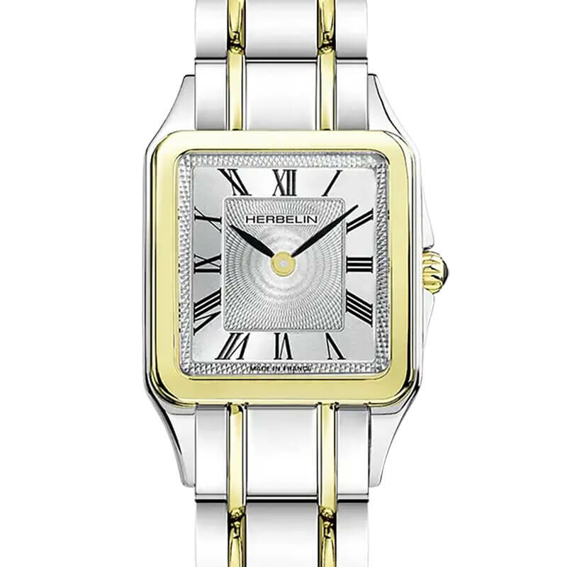 Montre HERBELIN Luna 17457BT01 Quartz Bicolore - Bijouterie Haillot La seyne sur mer 83