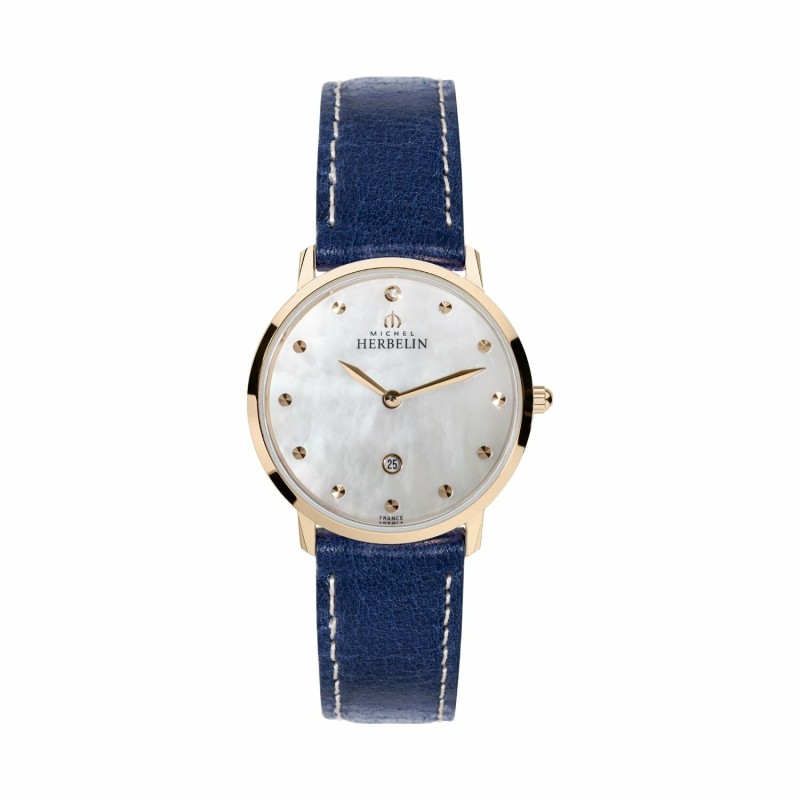 Montre HERBELIN City 16915/PR59BL Quartz - Bijouterie Haillot La Seyne Sur Mer Six-Fours 83