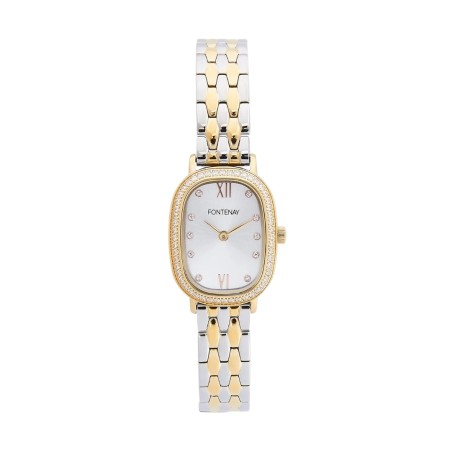 Montre Fontenay Suzanne Bicolore FPB00701 Quartz - Bijouterie Haillot La Seyne Sur Mer Six-Fours 83