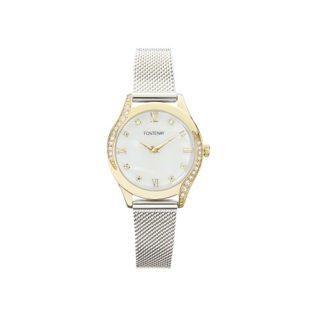 Montre Fontenay Ines Bicolore FPA01401 Quartz - Bijouterie Haillot La Seyne Sur Mer Six-Fours 83