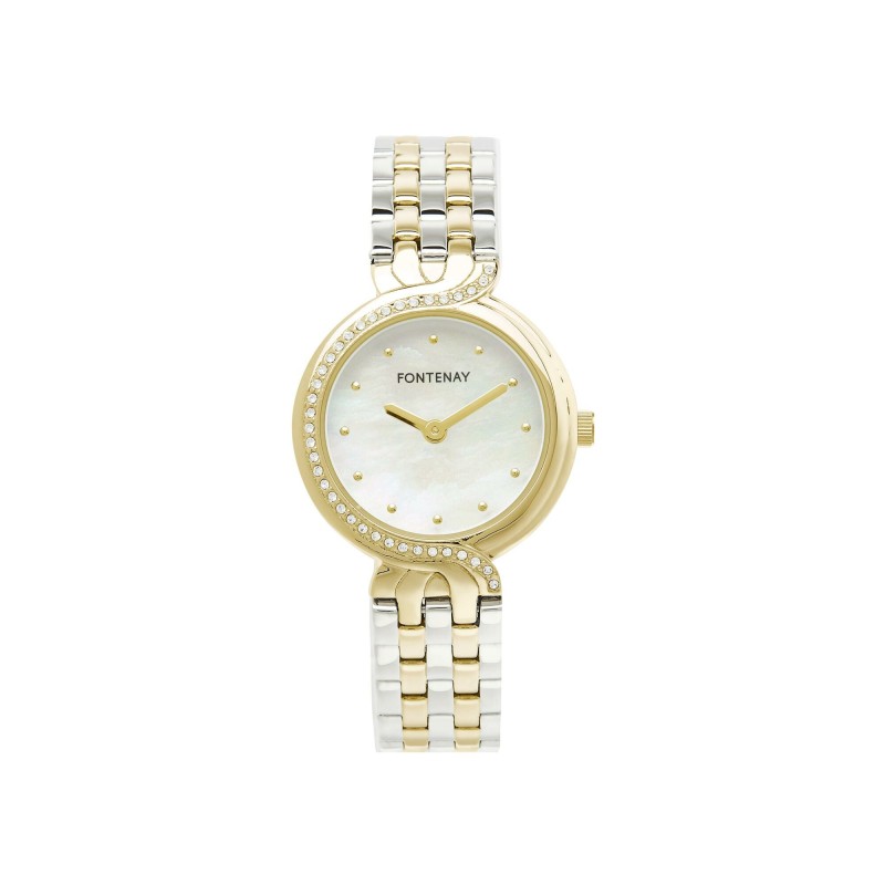 Montre Fontenay Lucie Bicolore FPA00202 Quartz - Bijouterie Haillot La Seyne Sur Mer Six-Fours 83