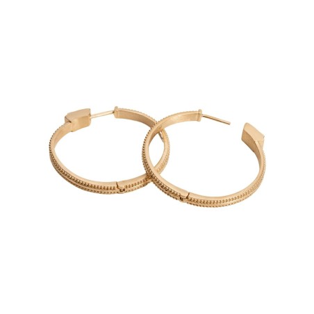 Boucles d'oreilles Ana & Cha Hanna en plaqué or jaune - bijouterie haillot la seyne sur mer