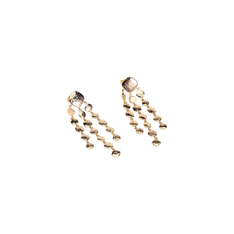 Boucles d'oreilles Ana & Cha Julia en plaqué or jaune - bijouterie haillot la seyne sur mer