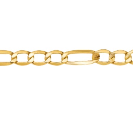 Bracelet maille alternée 3+1 Or 18k - bijouterie haillot la seyne sur mer