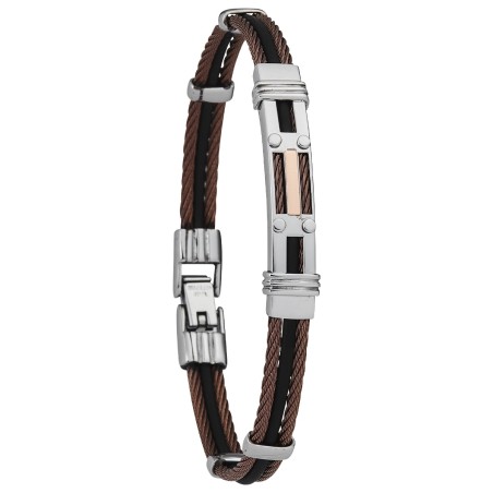 Bracelet Acier Jourdan - bijouterie haillot la seyne sur mer