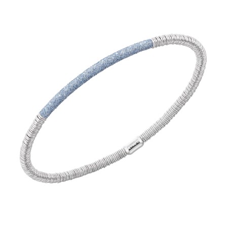 PESAVENTO Colore Bracelets Rhodié bleu Caraïbe - bijouterie haillot la seyne sur mer