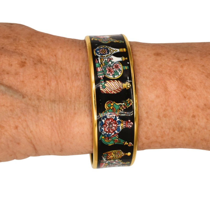 Bracelet Hermès jonc Email