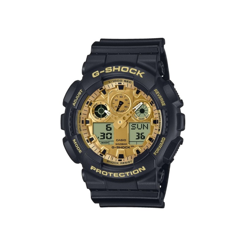 Montre G-SHOCK CLASSIC GA-100GGB-1A9ER Quartz - Bijouterie Haillot La Seyne Sur Mer Six-Fours 83