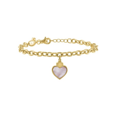 Bracelet Charles Garnier en argent doré et nacre - bijouterie haillot la seyne sur mer