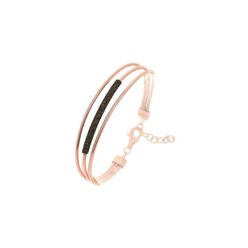 Bracelet Pesavento en argent doré rose - bijouterie haillot la seyne sur mer