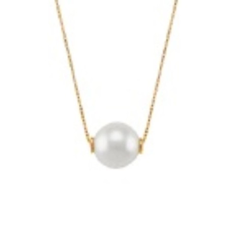 Collier Perle Or Jaune 18k - Bijouterie Haillot La Seyne Sur Mer Six Fours 83