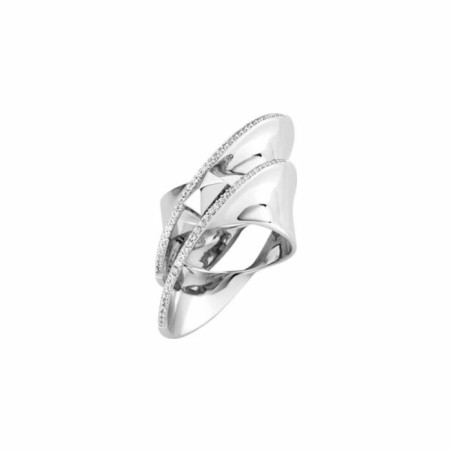 Bague Zeades Voyage en argent et oxyde de zirconium - bijouterie haillot la seyne sur mer