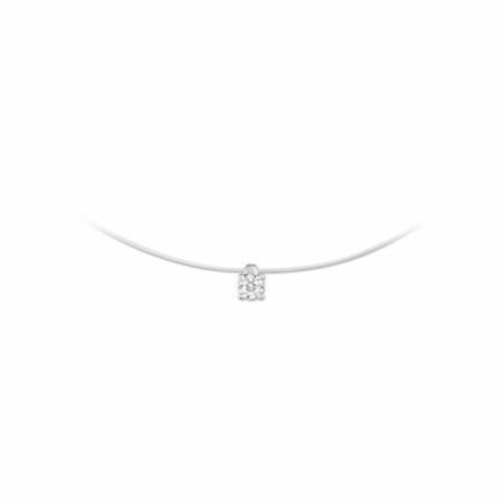 Collier en or blanc et diamant - Bijouterie Haillot La Seyne Sur Mer Six Fours 83