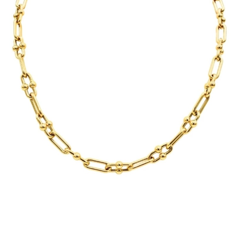 Collier en or 18 kts maille fantaisie - Bijouterie Haillot La Seyne Sur Mer Six Fours 83