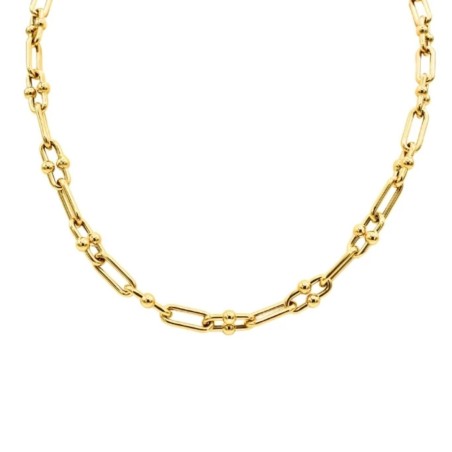 Collier en or 18 kts maille fantaisie - Bijouterie Haillot La Seyne Sur Mer Six Fours 83