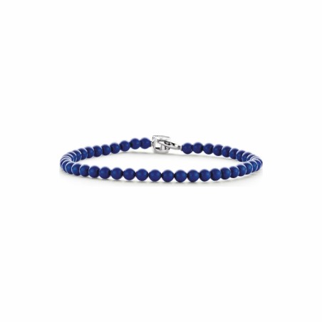 Bracelet Ti Sento en argent et pierres synthétiques indigo, serti grain - bijouterie haillot la seyne sur mer