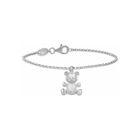 Bracelet Charles Garnier en argent et oxydes de zirconium - bijouterie haillot la seyne sur mer