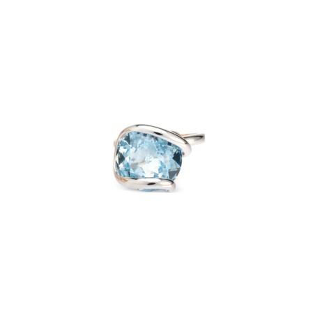 Bague Andrea Marazzini Bubble en métal rhodié et cristal précieux - bijouterie haillot la seyne sur mer