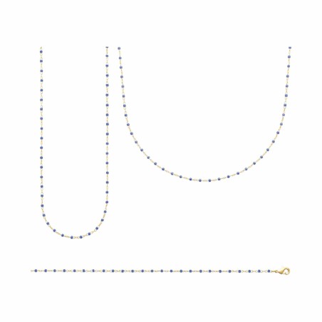 Bracelet en plaqué or, 18cm - bijouterie haillot la seyne sur mer