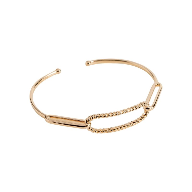 Bracelet jonc Ana & Cha Marina en plaqué or jaune - bijouterie haillot la seyne sur mer