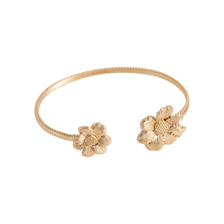 Bracelet Ana & Cha Flora en plaqué or jaune - bijouterie haillot la seyne sur mer