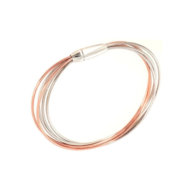 Bracelet Pesavento multifils en argent bicolore - bijouterie haillot la seyne sur mer