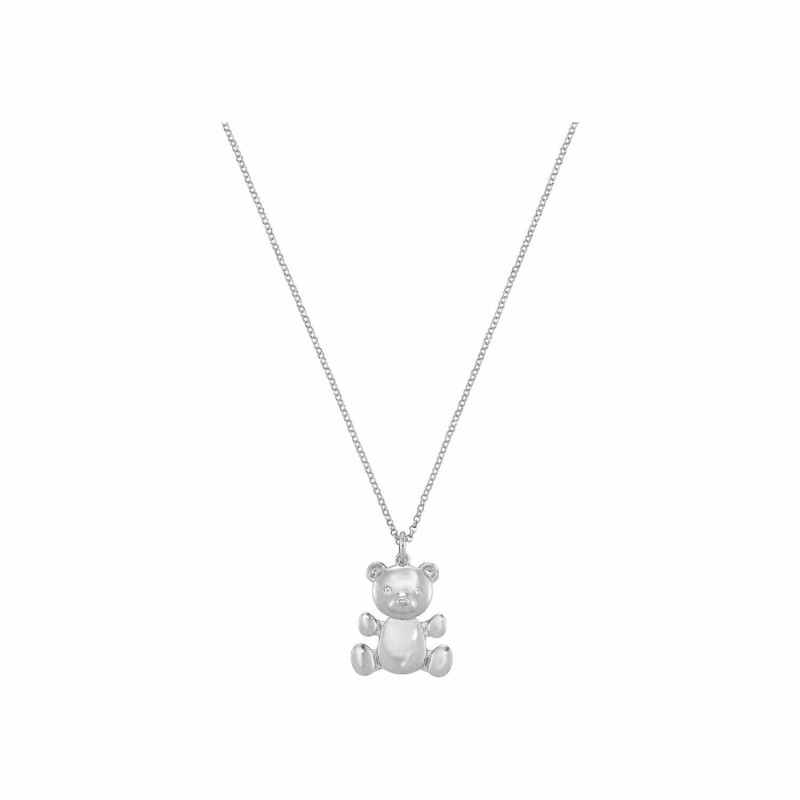 Collier Charles Garnier Ours en argent et oxydes de zirconium - Bijouterie Haillot La Seyne sur mer 83