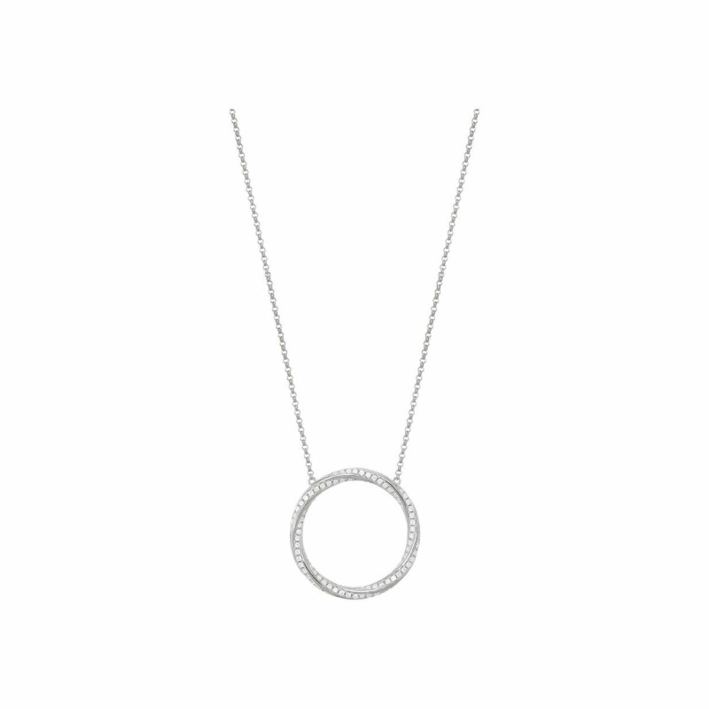Collier Charles Garnier en argent et oxydes de zirconium - Bijouterie Haillot La Seyne sur mer 83