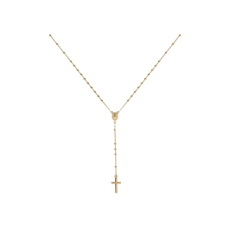 Collier chapelet en argent doré - Bijouterie Haillot La Seyne Sur Mer Six Fours 83