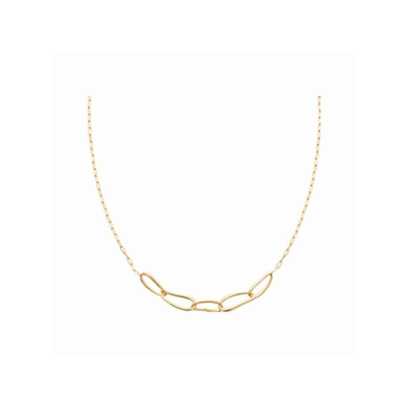 Collier en plaqué or Anneaux Liés - Bijouterie Haillot La Seyne Sur Mer Six Fours 83