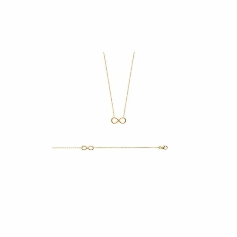 Collier en plaqué or Infini - Bijouterie Haillot La Seyne Sur Mer Six Fours 83