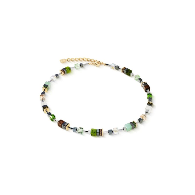 Collier Coeur de Lion GeoCUBE Precious Motion en acier doré - Bijouterie Haillot La Seyne Sur Mer Six Fours 83